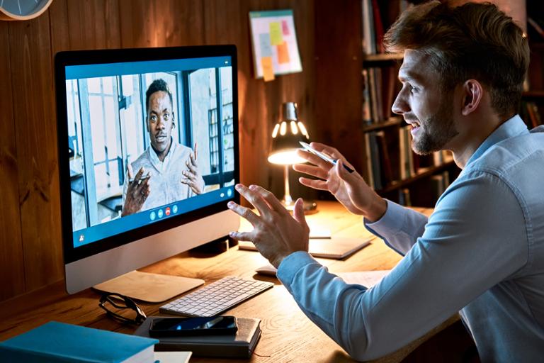 GettyImages-1286802156.jpg Main image of article 5 Ways to Master the Video Interview